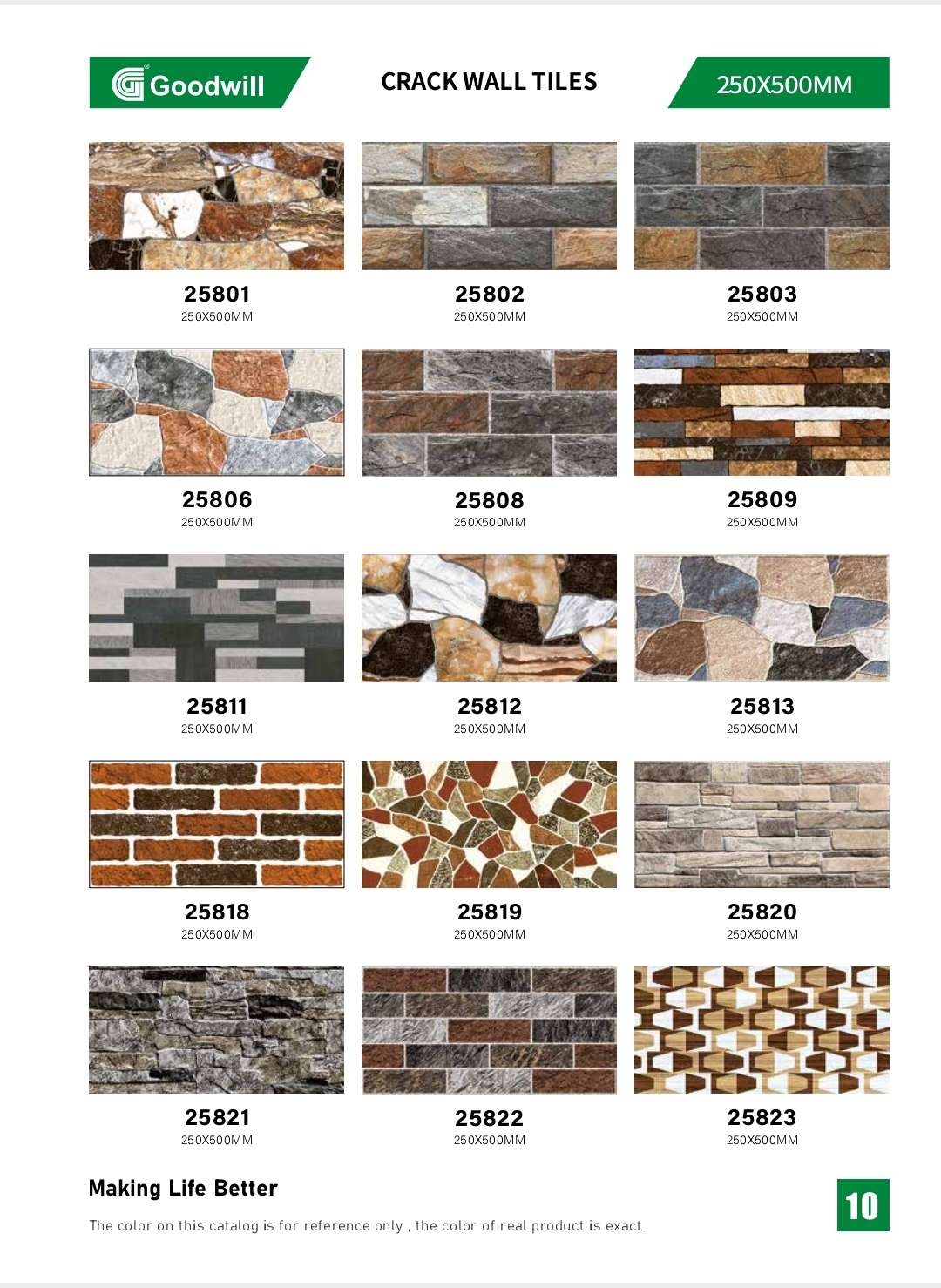 25x50 Cracked Wall Tiles (Super)