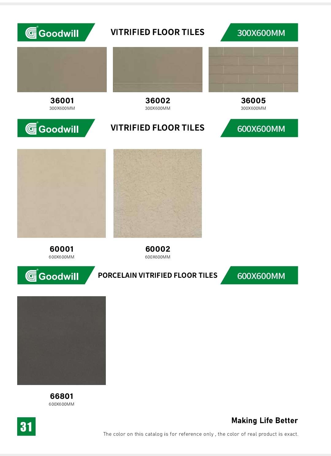 30x60 Vitrified Floor Tiles