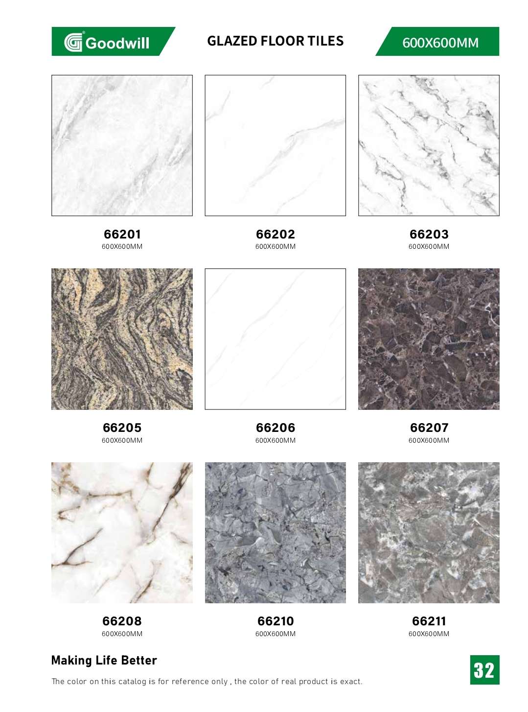 60x60 Glazed Floor Tiles