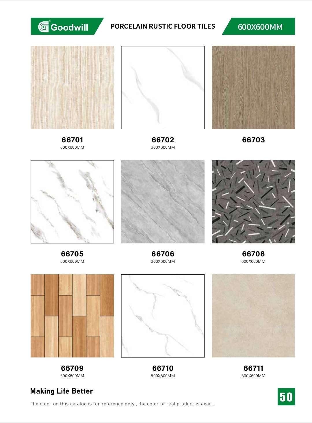 60x60 Porcelain Rustic Floor Tiles
